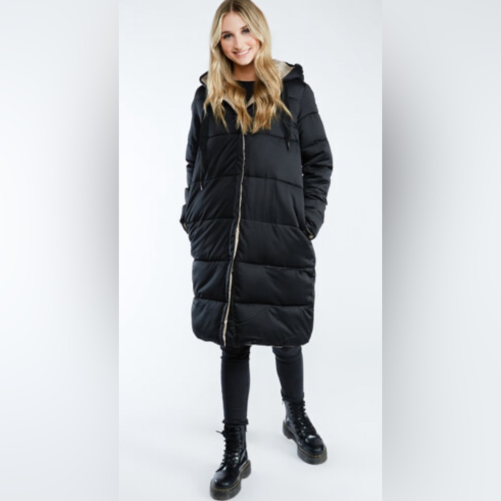 NWOT DEX Reversible Puffer Jacket